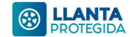 Logo de llanta protegida